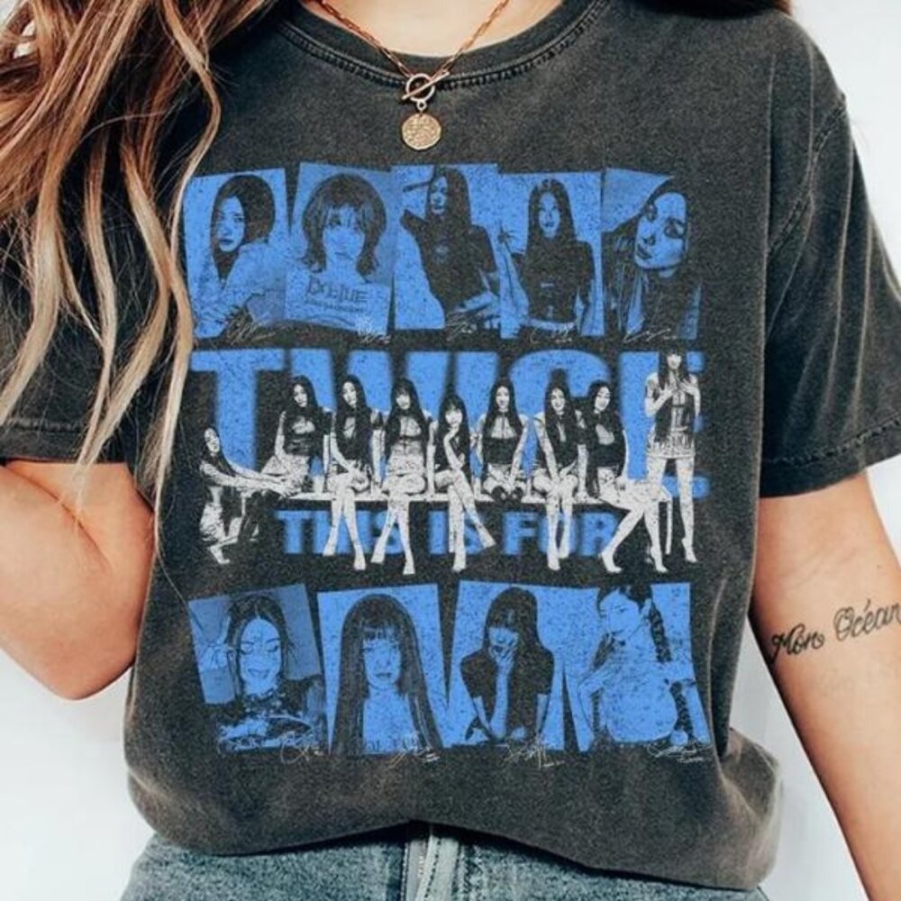 TWICE “This Is Tour” Vintage K-Pop Concert T-Shirt